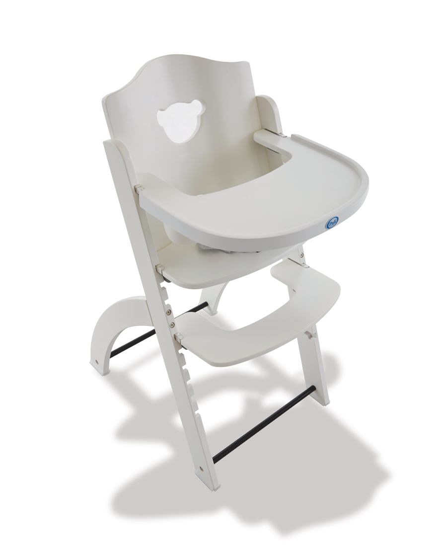 The <b>Alto</b> High Chair is now here! <br><br>Modern and elegant, practical and ergonomic: the perfect chair for your little one!<br>Our desire is to design both beautiful and safe furniture for your little one, and the Alto High Chair fulfills both of these goals wonderfully.  JPMA certified and passing all the standards for US and Canadian high chairs, the Alto High Chair is a safe and secure place to put your little one.  Finished with finishes that that are regularly tested to ensure that they exceed the required standards for lead and heavy metals, this well-crafted, beautiful piece is available in Mocacchino, White and Natural. 