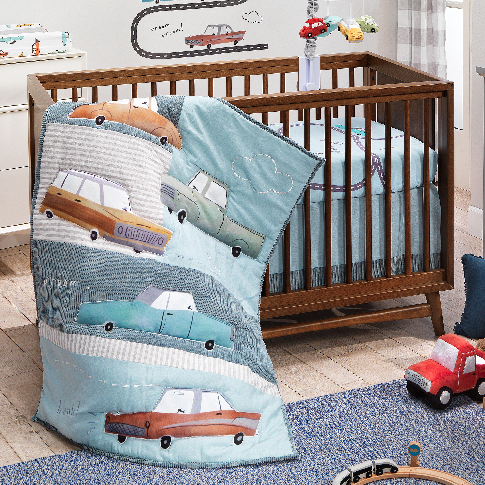 Baby Car bedding set (4 pcs) - Lambs & Ivy