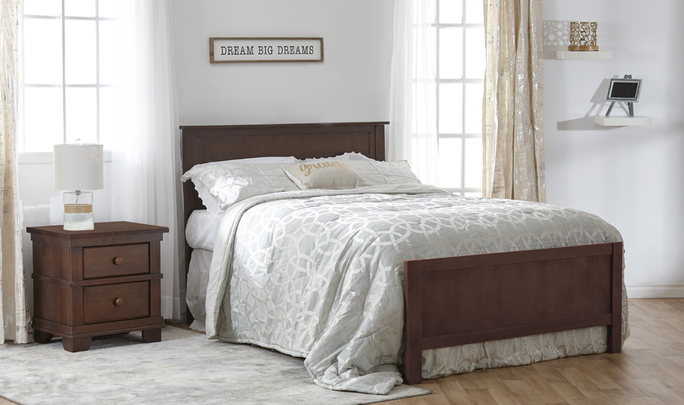 Napoli Flat-Top Full-Size Bed Rails