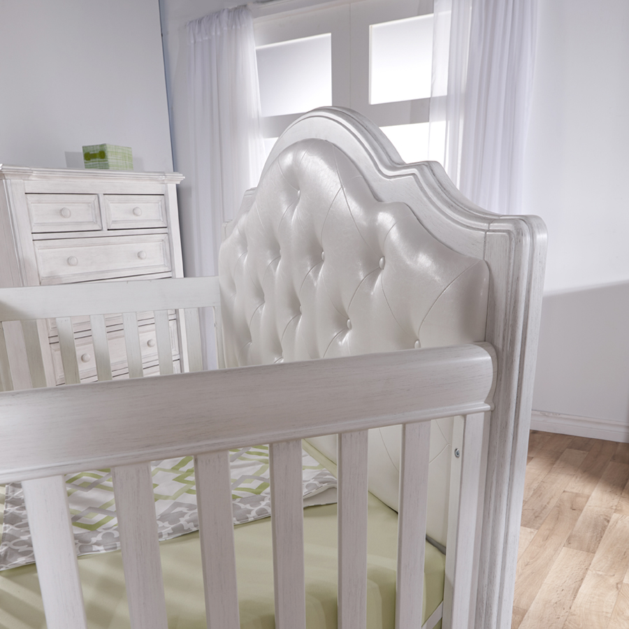 Cristallo Forever Crib - White Vinyl Panel 